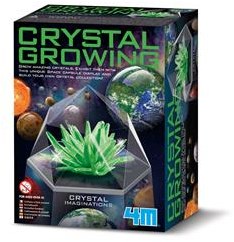 4M Science kit de croissance de cristal espace vert 9cm jouet éducatif