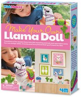4M knutselset lama pop maken - creatieve hobbyset voor kinderen