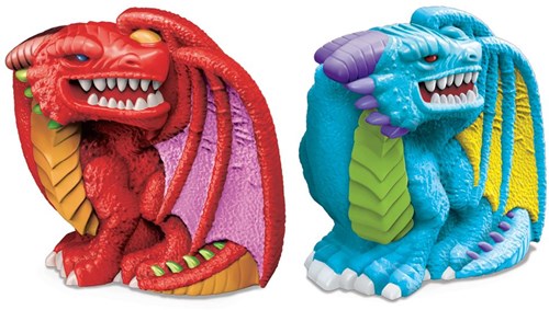 4M Crea Gips Gieten en Verven 3D Draken Creatieve Set 18x22x5cm 5+-3