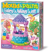 4M kit créatif puits à souhaits fée - mouler et peindre pour enfants