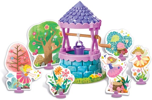 4M kit créatif puits à souhaits fée - mouler et peindre pour enfants-2