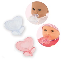 Corolle accessoires poupée bébé - 2 tétines pour Mon Grand Poupon 36-42cm