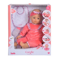 Corolle Babypop Lila Chérie 42cm - Interactieve Pop met Accessoires