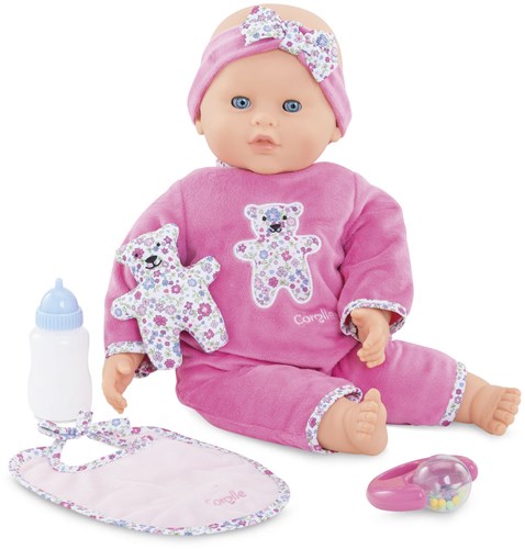Corolle interactieve babypop Lucille - Franse pop met vanillegeur, 42cm, 20 geluiden, 8 functies-2