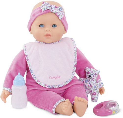 Corolle interactieve babypop Lucille - Franse pop met vanillegeur, 42cm, 20 geluiden, 8 functies-3
