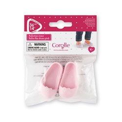 Corolle chaussures ballerines roses pour poupées - accessoires Ma Corolle