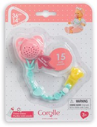 Corolle interactieve speen voor babypop - accessoire met geluid
