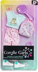 Corolle Girls unicorn outfit - fantasievolle poppenkleding set eenhoorn