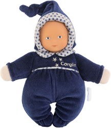 Corolle Babypop Navy Blue Starry Dreams zacht en licht 20cm