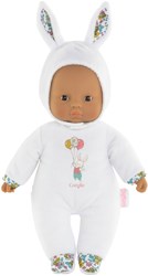 Corolle babypop knuffelpop konijn wit 30cm - zachte pop voor baby's
