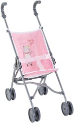 Corolle Poussette Rose pour Poupée - Mon Grand Poupon - Landau pour enfants