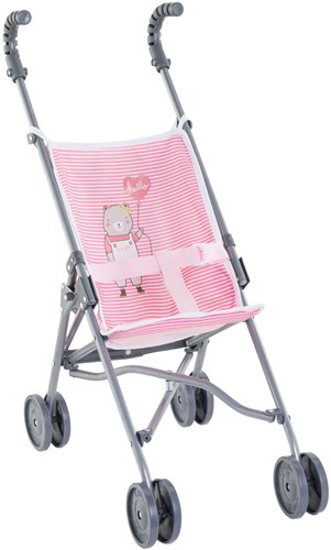 Corolle Poppenbuggy Roze - Mon Grand Poupon - Kinderwagen voor poppen