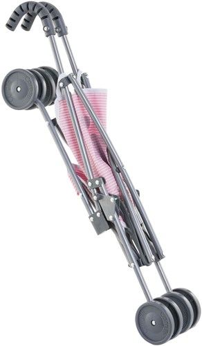 Corolle Poppenbuggy Roze - Mon Grand Poupon - Kinderwagen voor poppen-2