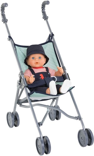 Corolle poppenwagen buggy salie - poppenaccessoire voor kinderen-3