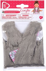Corolle Ma Corolle Bodywarmer Faux Fur - habillé poupée 36cm