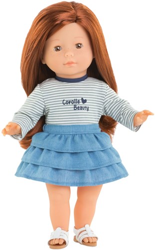 Corolle jupe poupée bleue 36cm - accessoire de mode pour poupées-2