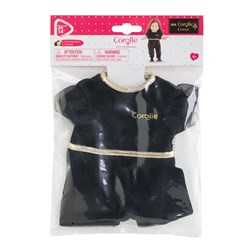 Corolle combinaison poupée velours noir 36cm - vêtement chic poupée