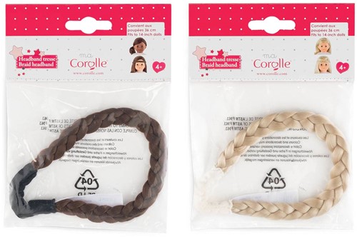 Corolle Ma Corolle Asst Headbands Tresse