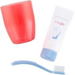 Corolle tandenpoets set pop 36 cm - 3-delig tandenborstel speelgoed