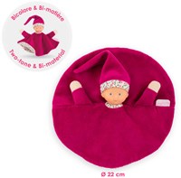 Corolle knuffeldoek roze Grenadine baby knuffelpopje 17cm zacht speelgoed-3
