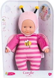Corolle babypop - zachte Sweet Heart Bij, 30cm pop voor kinderen