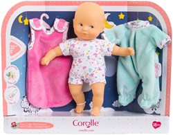 Corolle babypop Mini Calin Welterusten set - Vlinders - 20cm - zachte pop