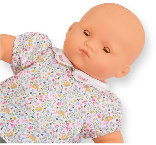 Corolle babypop poppen 52cm met bloemenblouse en groene broek-3