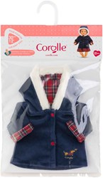Corolle babypop jas - Holidays poppenkleding 30cm winterjas
