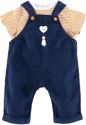 Corolle vêtements poupée salopette et t-shirt - tenue pour poupée 36cm