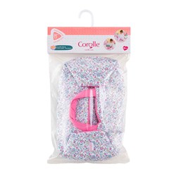 Corolle lit de transport poupées fleurs - couffin de voyage pour poupées 30 cm