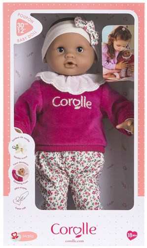 Corolle babypop Rose Grenadine - zachte pop 30cm met vanillegeur