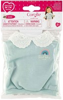 Corolle poppen sweater groen 36cm - poppenkleding regenboogprint
