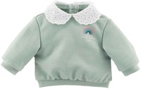 Corolle poppen sweater groen 36cm - poppenkleding regenboogprint-2