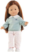 Corolle poppen sweater groen 36cm - poppenkleding regenboogprint-3