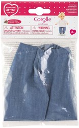 Corolle poppenjeans blauw - kleding voor pop 36cm denim look