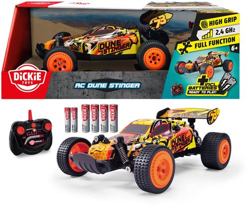Dickie RC bestuurbare auto Dune Stinger - Offroad speelgoedauto 1:24-3