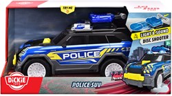Dickie SUV de police voiture jouet avec lumières et sons - Véhicule enfant
