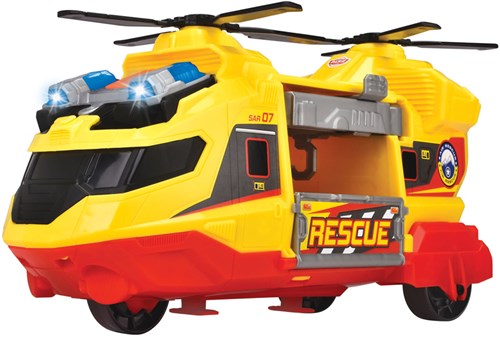 Dickie Helikopter speelgoed met licht en geluid - Blauw - Kinderen-2