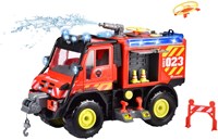 Dickie camion de pompiers Unimog U530 avec télécommande et canon à eau-2