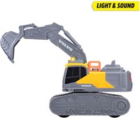 Dickie pelleteuse Volvo jouet avec lumières et sons - véhicule de chantier-3