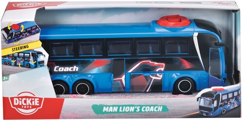 Dickie bus jouet MAN Lion's Coach - bus miniature réaliste