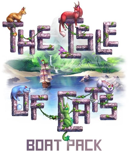 Asmodee extension jeu de société The Isle of Cats Boat Pack jeu stratégique