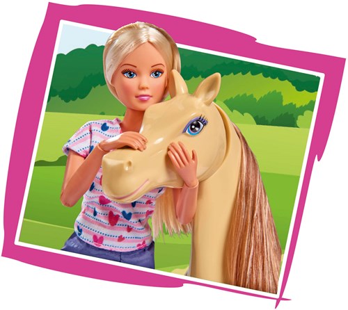 Steffi Love pop met paard - Paardrijden speelgoed set voor kinderen-3