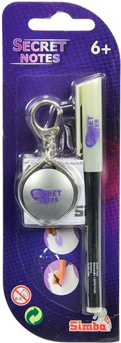 Simba stylo à encre invisible avec lumière UV - feutre violet pour messages secrets