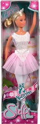 Poupée ballerine Steffi Love rose avec accessoires et diadème