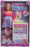 Steffi Love pop Welcome Twins met commode en accessoires - tweeling