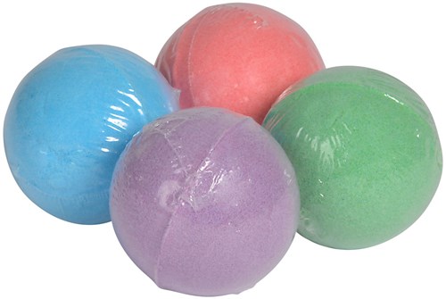 Boules de bain Glibbi jouet de bain coloré parfum fruité 4 pièces enfants-2