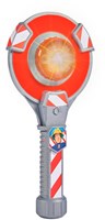 Simba Brandweerman Sam speelgoed verkeersbord met lichtfunctie 24cm
