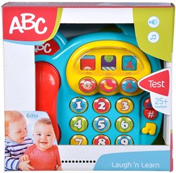 ABC kleurrijke baby telefoon interactief speelgoed met geluiden