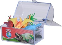 Simba coffret jouet dinosaures 6 pièces plastique orange-2